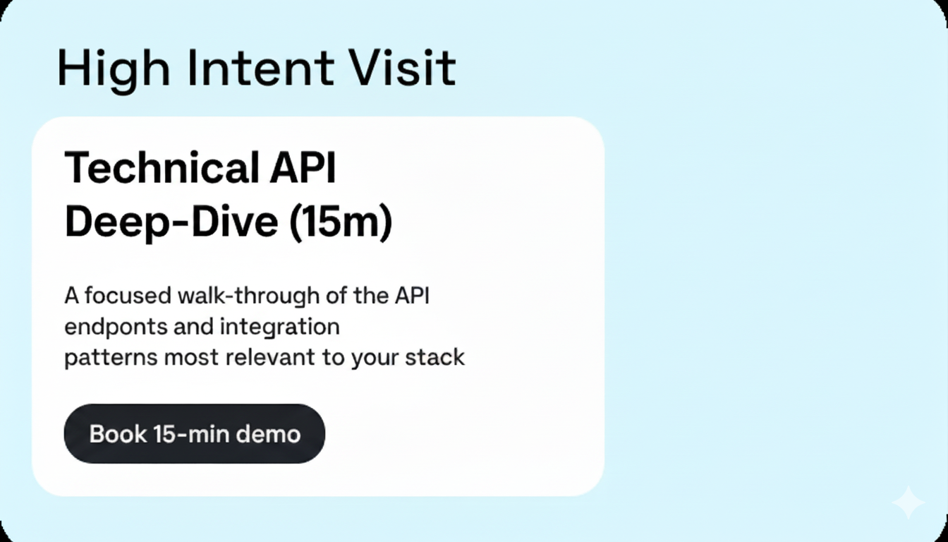 Personalized demo offer